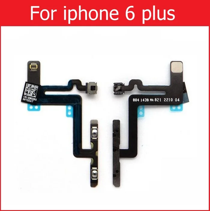 Гибкий кабель включения/выключения питания для iPhone 6 6s 7 8 plus X Xs Max Xr Боковая кнопка