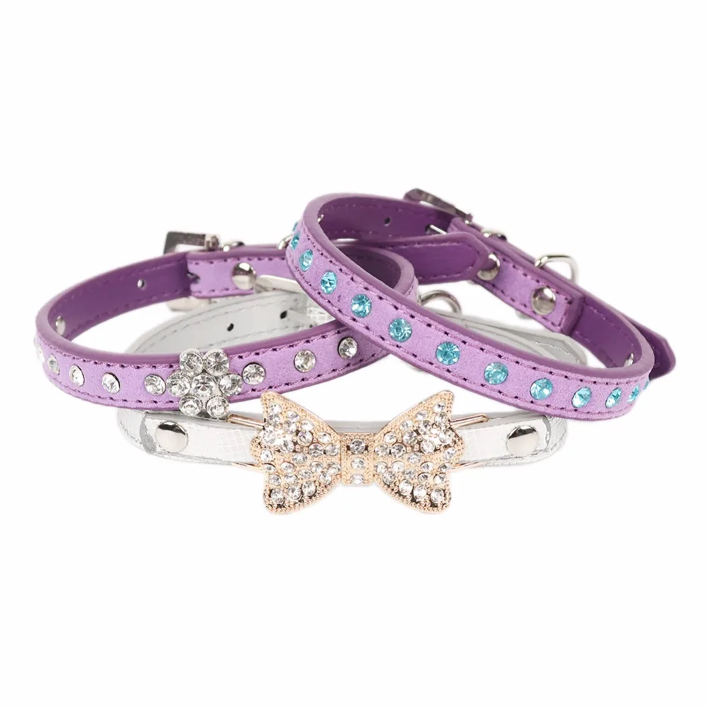 Ошейники для кошек pipifrien ошейники аксессуары поводков собак стразы kat halsband mascotas|cat