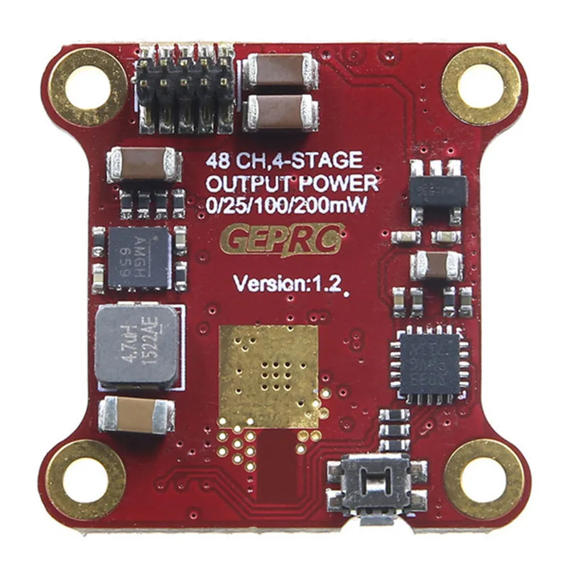 Geprc 20x20 мм стабильное Flytower 20A 12A BL_S ESC F4 игровые джойстики и 48CH 25/100/200 мВт VTX для 100-130 мини гоночный автомобиль с видом от первого лица
