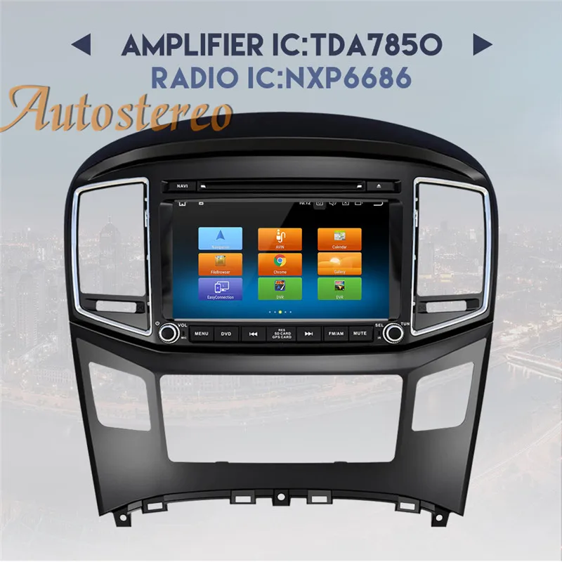 Android 9 CD проигрыватели dvd-плеер gps навигации для hyundai H1 Grand Royale I800+ мультимедийная Главная панель магнитола стерео