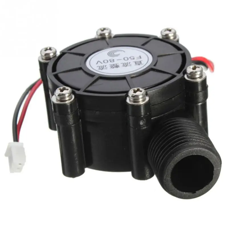 Микро гидро генератор 80 в/12 В/5V10W DC воды генератор турбины гидроэлектрический расход водопроводной воды гидравлический DIY
