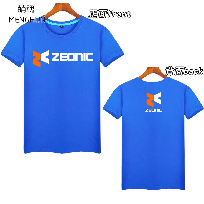 Футболки Gundam Zeonic company футболки с героями мультфильмов и фанатами ZEONIC футболка