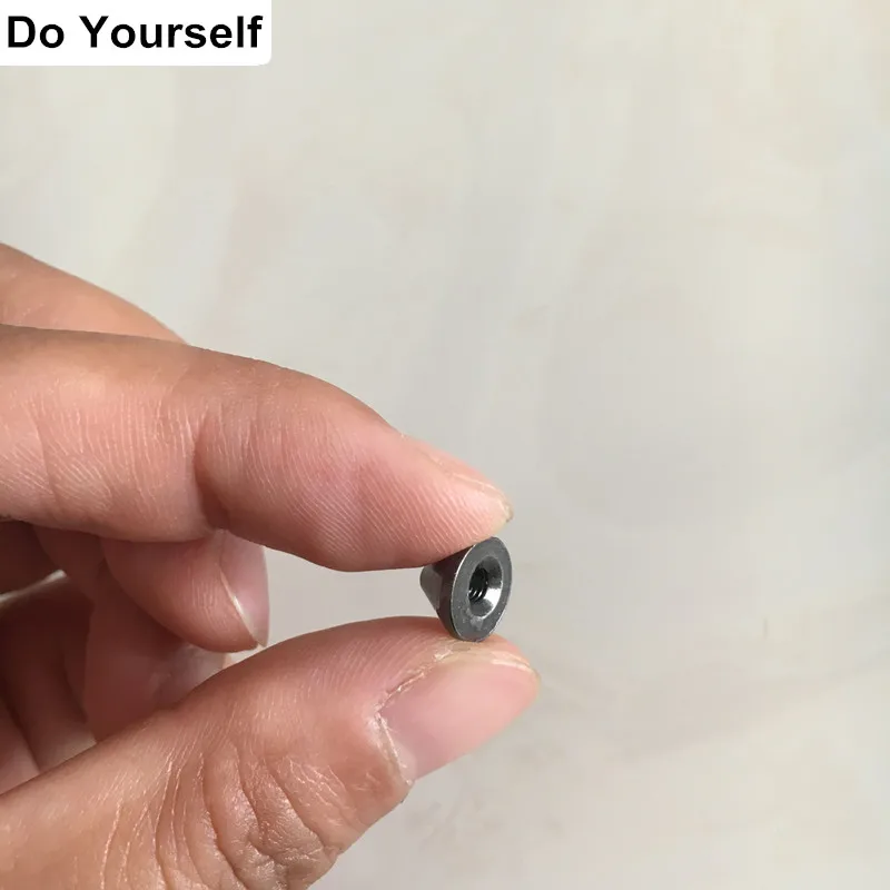 Конический винт с заклепками 9*6 мм золотистые/Серебристые/бронзовые