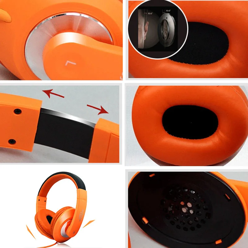 Gaming Earphone Headset Deep Bass Stereo Computer Game Headphones with Mic Microphone Universal 3.5mm Jack for Xiaomi PC | Электроника