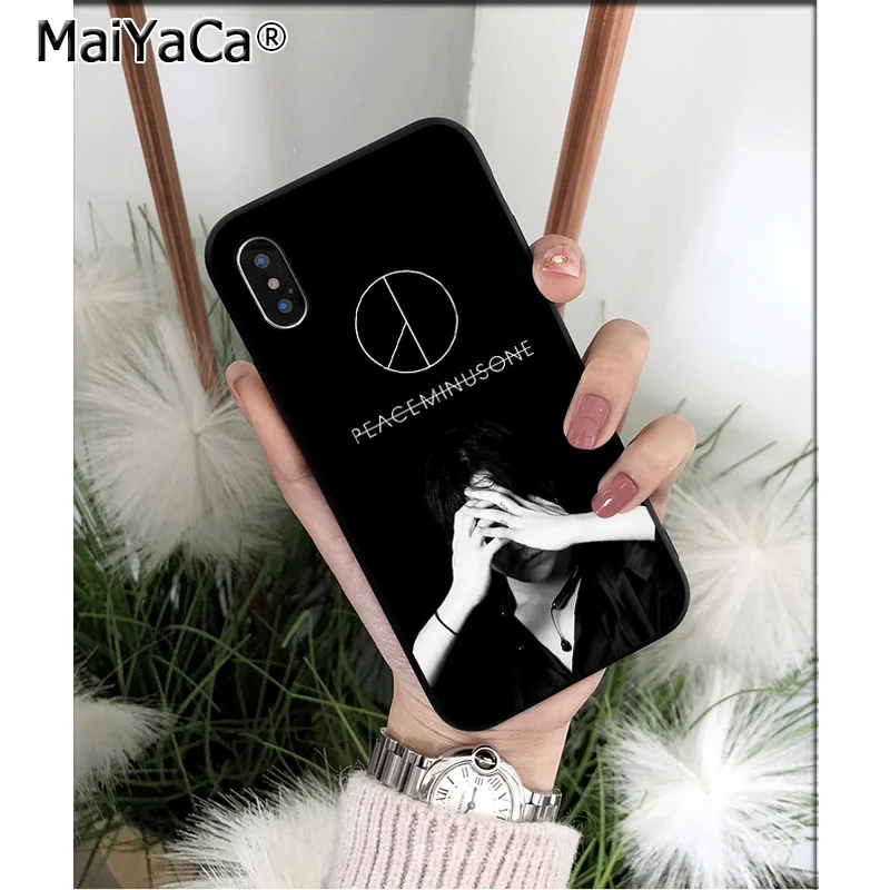 MaiYaCa G dragon GD peaceminusone ТПУ Мягкий силиконовый чехол для телефона Apple iPhone 8 7 6 6S Plus X XS MAX 5