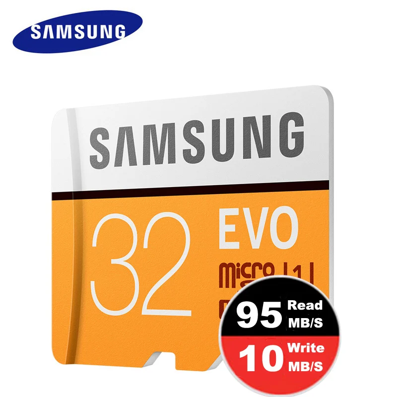 MP32G U1 Yellow Samsung карта памяти micro sd class10 карты памяти 32 ГБ evo плюс 256 ГБ 128 ГБ 64 ГБ 16 ГБ SDXC TF Trans Flash Memoria microSd Для Смартфонов - Емкость: MP32G U1 Yellow