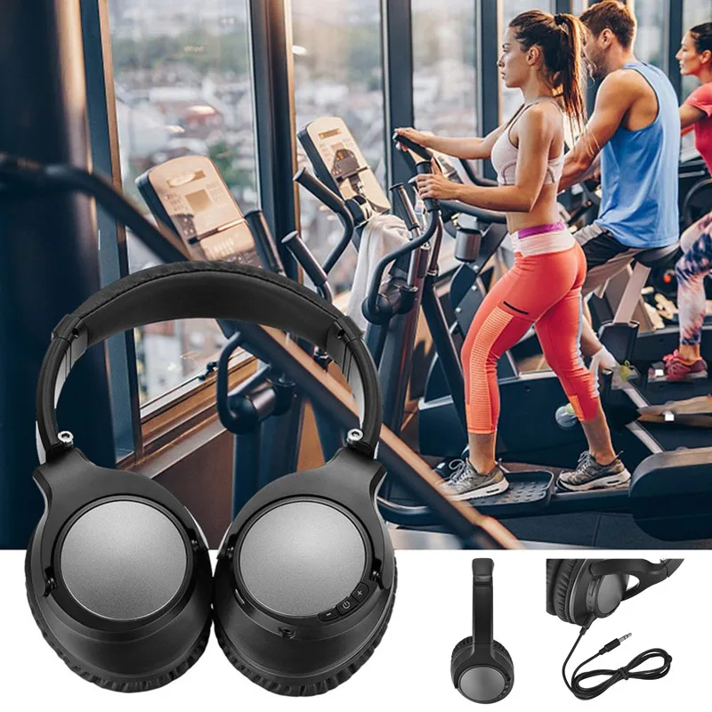KuWFi беспроводные Bluetooth наушники 4 2 стерео Muisc Складная гарнитура 3 5 мм с
