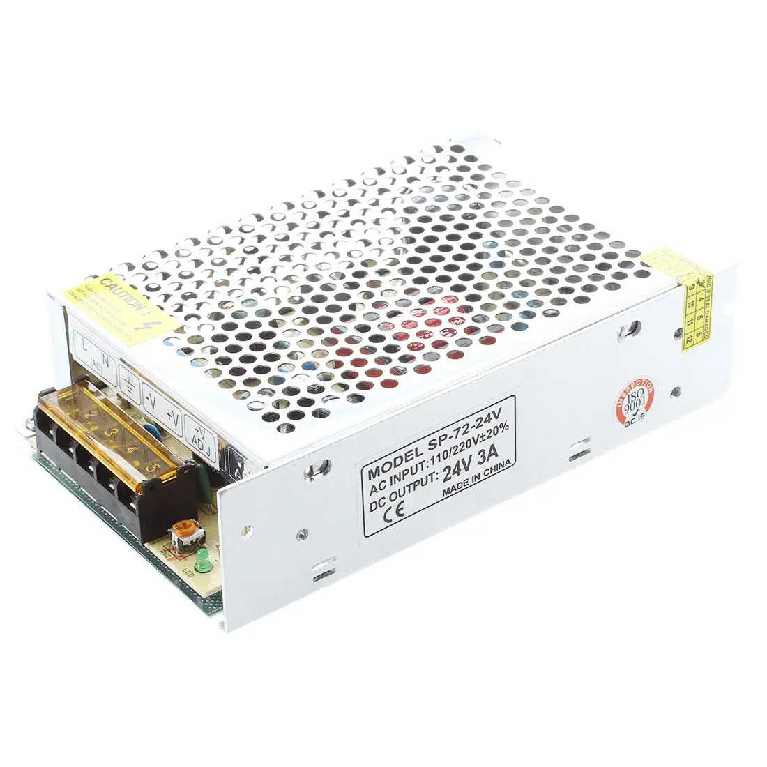 AC 110/220V 24VDC 3A 72W Трансформатор питания для светодиодной гибкой полосы