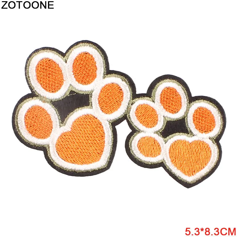 ZOTOONE нашивки в виде динозавра Diy термоаппликация для одежды|Заплатки| |