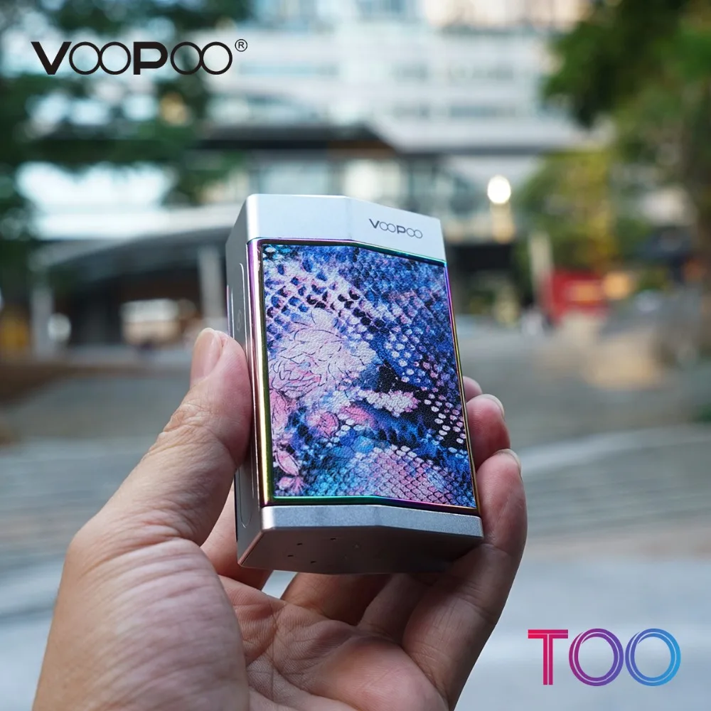 Оригинальный боксмод VOOPOO TOO 180 Вт TC чип GENE с питанием от аккумулятора 18650 вейп
