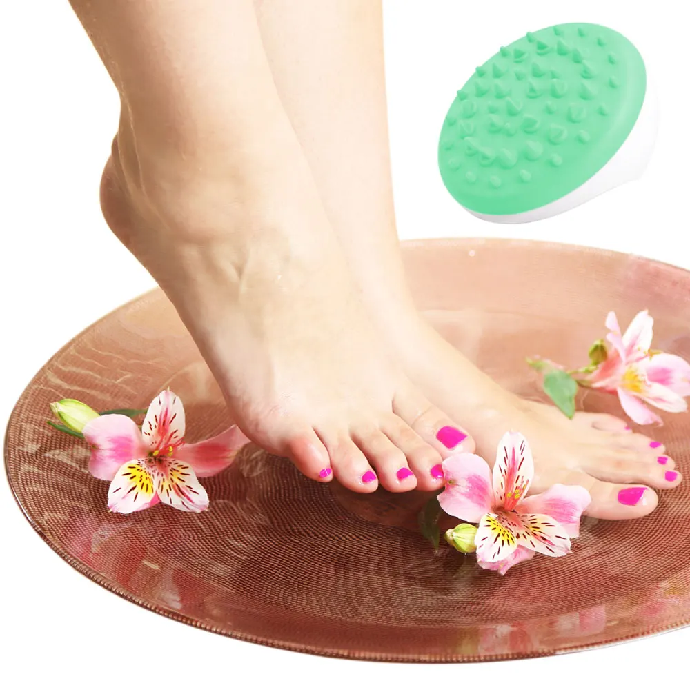 Горячая Ручная Ванна для душа мягкая антицеллюлитная Массажная щетка всего тела