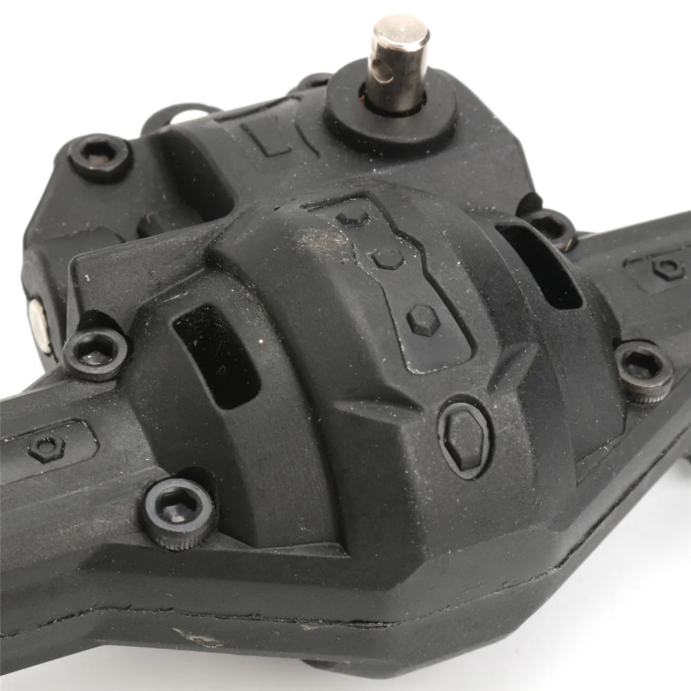Передняя и задняя коробка передач набор для 1/10 RC мост HG P401/P402/P601 гусеничный грузовик автомобиль HG-BX02 1/10 HG RC внедорожных автомобилей запчасти F+ R ось