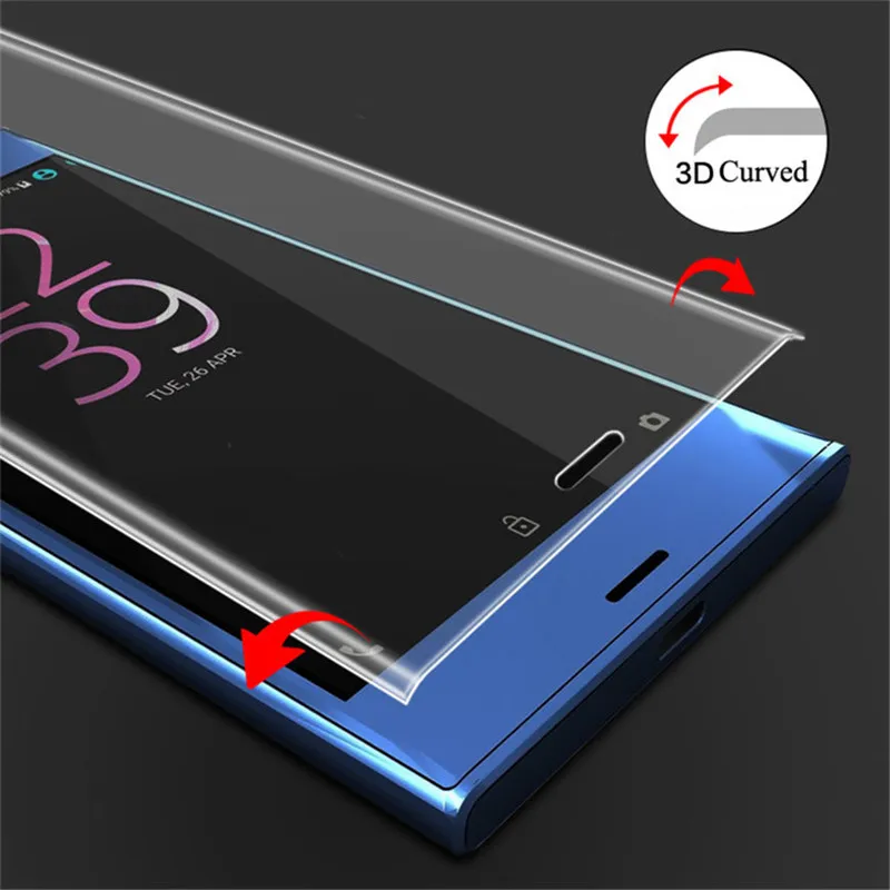 3D полное покрытие закаленное стекло Защита экрана для Sony Xperia X XC XZ XA Ultra | Мобильные