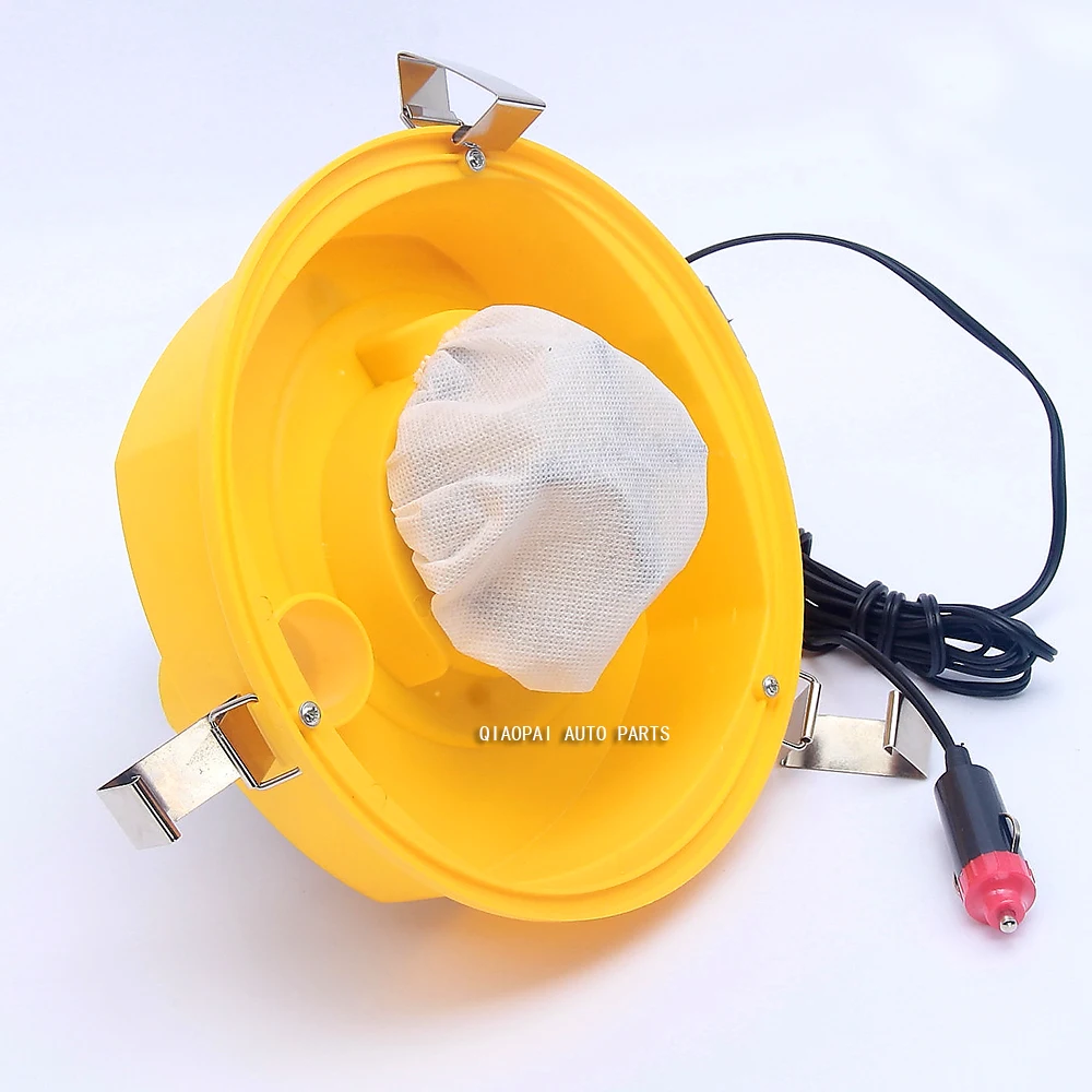 Портативный пылесос высокой мощности 90 Вт 12 В автомобильный для сухой и влажной