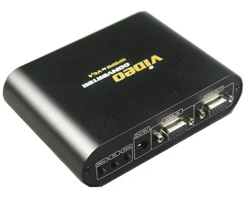 Высококачественный конвертер vga /Ypbpr компонент к для PS2/PS3/wii dvd плеер с адаптером