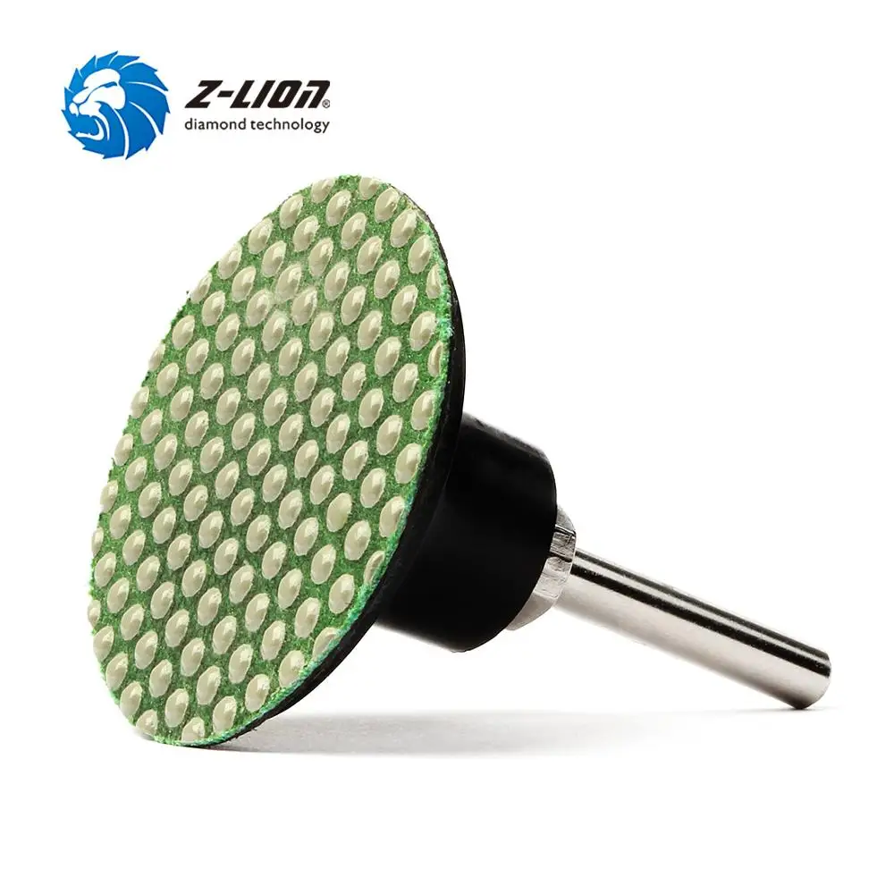 Z LION 2 &quotDiamond Roloc полировки диск мягкий коврик связке R Тип Roll замок шлифовальный