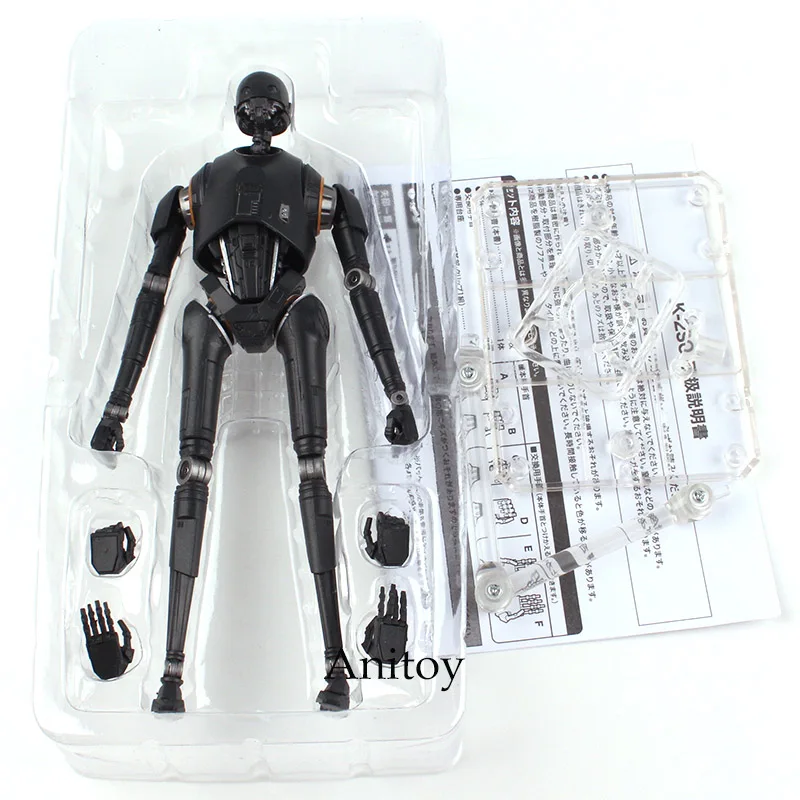 no box Звездные войны фигурка K-2SO игрушка Rogue One робот ПВХ фигурка Звездные войны куклы игрушки 17,5 см - Цвет: no box