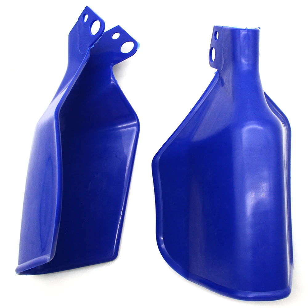 Blue 1 pair Для KAWASAKI KX125 KX250 KX 125 250 KX250F KX450F KXF 250 450 KD 200 220 KDX 200 Пластик moto универсальный ручной защитные ограждения - Цвет: Blue 1 pair