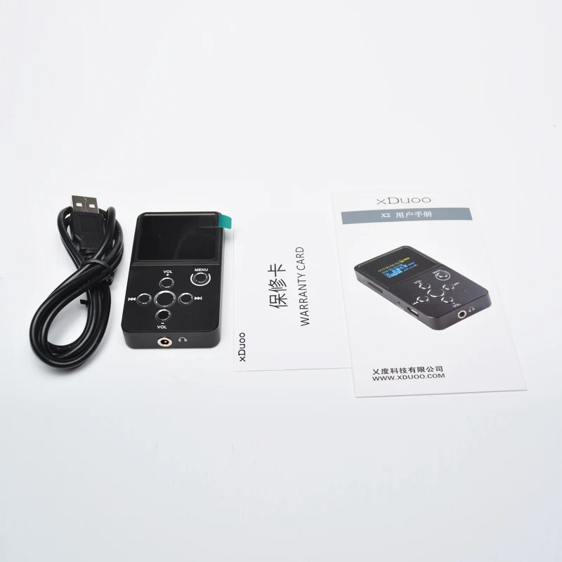 Новый * XDUOO X2 Профессиональный mp3 плеер HIFI с oled экраном Поддержка MP3 WMA APE FLAC WAV