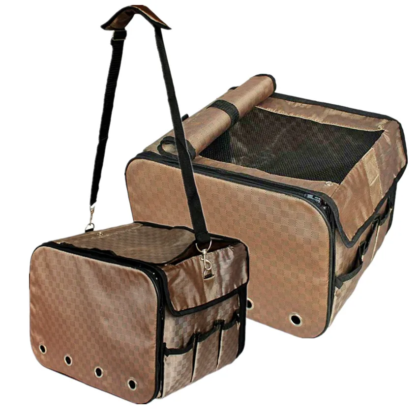 Новый Товары для домашних животных складной Pet Автокресло Перевозчика кошка