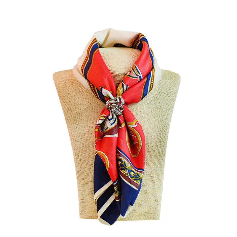 Женская брошка с пряжкой три круглых шарфа из горного хрусталя 2019 | Украшения и