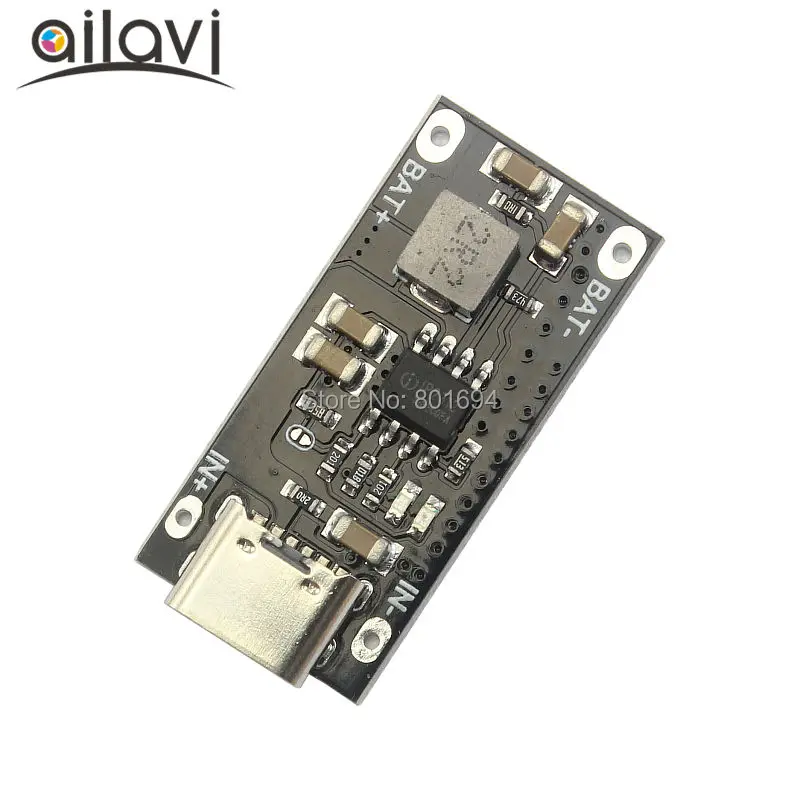 3A высокий ток 3.7V3.6V литий-полимерный Батарея быстрая зарядная плата IP2312 при напряжении от 5 В до 4.2V4.35V 18650 трехкомпонентная литиевая Зарядное устройство Модуль
