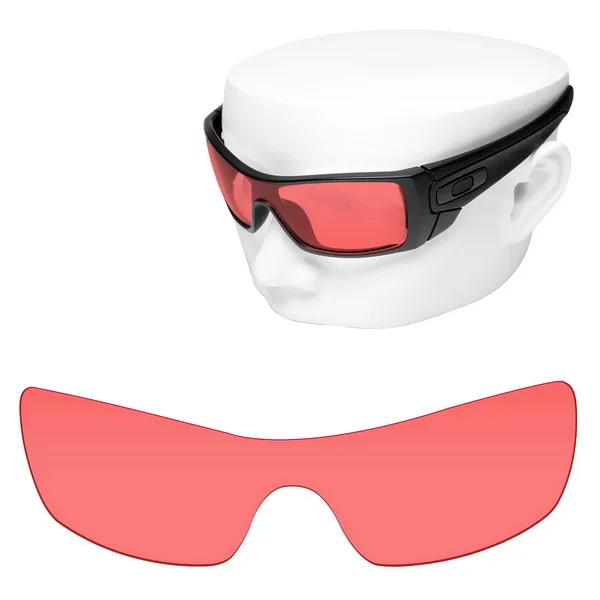 Pink-Non Polarized OOWLIT поляризованные Сменные линзы для солнцезащитных очков-солнцезащитных очков Окли Batwolf OO9101 - Цвет линз: Pink-Non Polarized