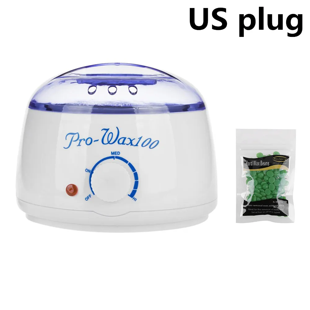 white US plug 500cc ручной Эпилятор ног парафиновый воск Эпилятор Воск Нагреватель тела электроэпилятор салон спа инструмент для удаления волос - Цвет: white US plug