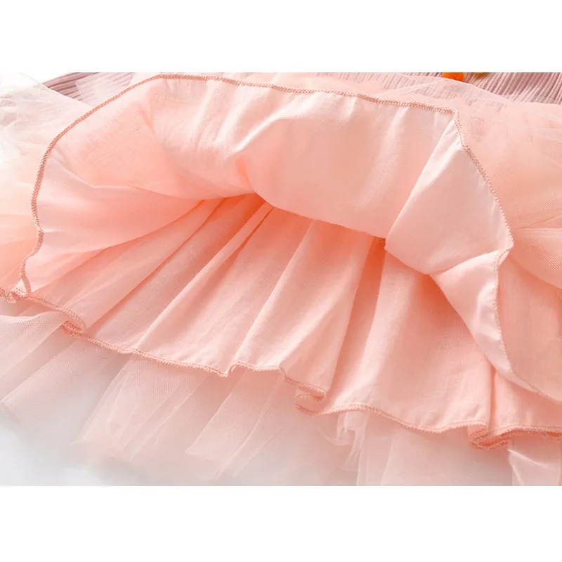 BibiCola New Baby girls princess dresses kids baby long sleeve dress summer children for girl | Детская одежда и обувь