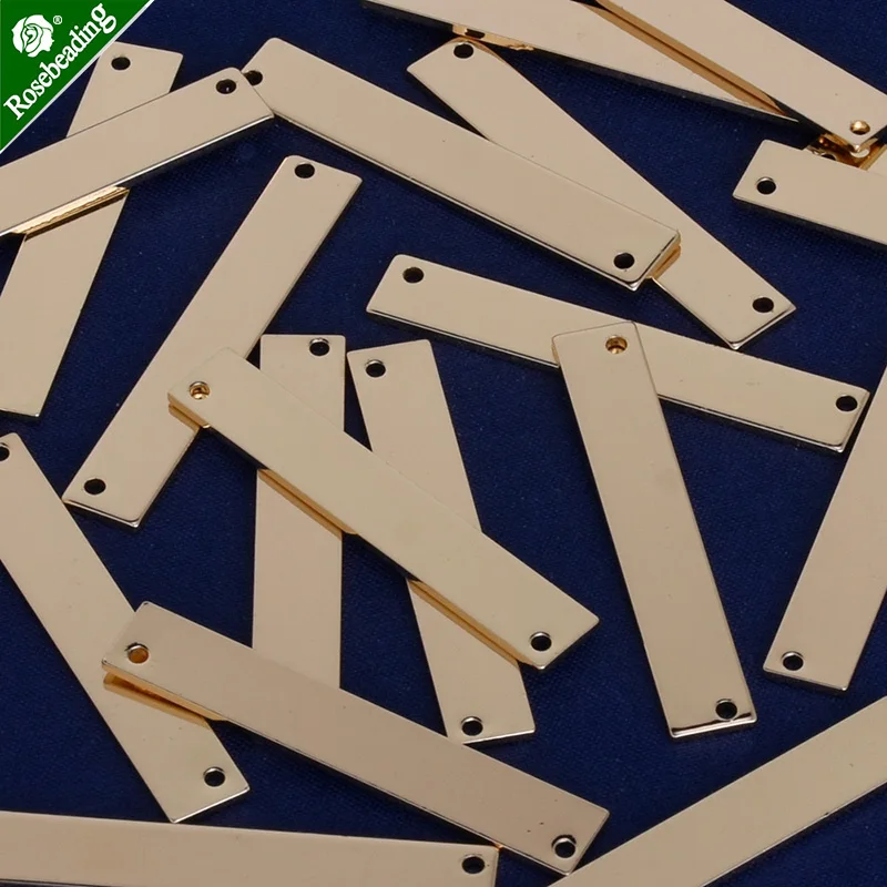 1 5/8 &quotx1/4&quot (40х6 мм) Латунная прямоугольная стемпинга пустая брусок с 2