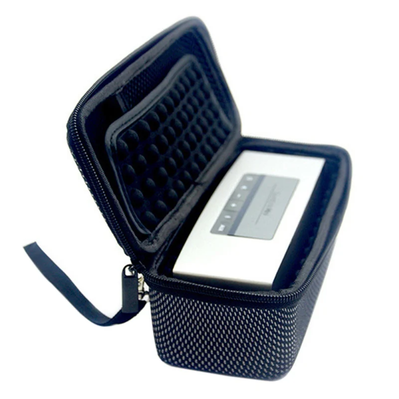 Green EVA Полужесткий портативный чехол для переноски всех путешествий Чехол для Bose Soundlink Mini wireless Bluetooth speaker - Color: Green