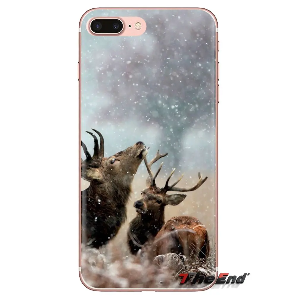 Silicone Phone Cover Bag For Samsung Galaxy J1 J2 J3 J4 J5 J6 J7 J8 Plus 2018 Prime 2015 2016 2017 Deer Pictures Backgrounds |