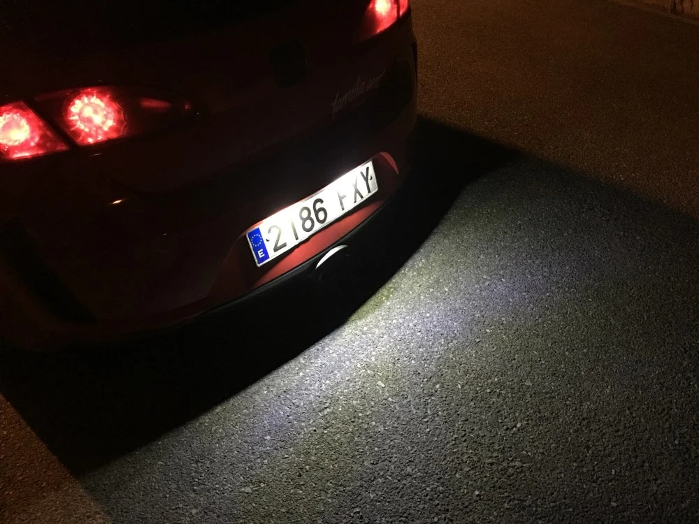 2 светодиодный т. светодиодные подсветки номерного знака SMD3528 подсветка для VW Golf