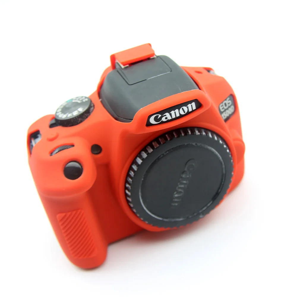 Силиконовый резиновый чехол для камеры съемный защитный Canon EOS 5D4 5D Mark IV 200D 1500D 1300D 6D