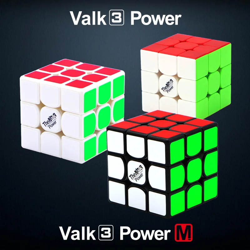 Qi Mofangge Valk3 Series Power 3X3X3 магнитный мини магический скоростной куб головоломка для WCA