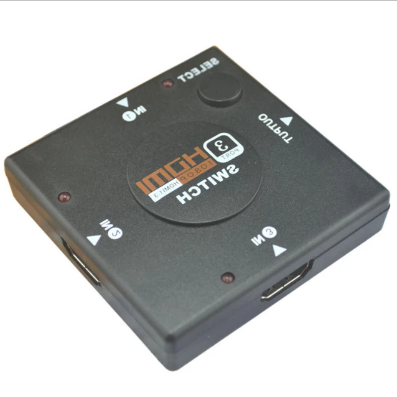 1080 P Mini 3 переключатель порта HDMI разделитель Порты и разъёмы для HDTV видео HDMI KVM переключатель для DVD PS3 Xbox