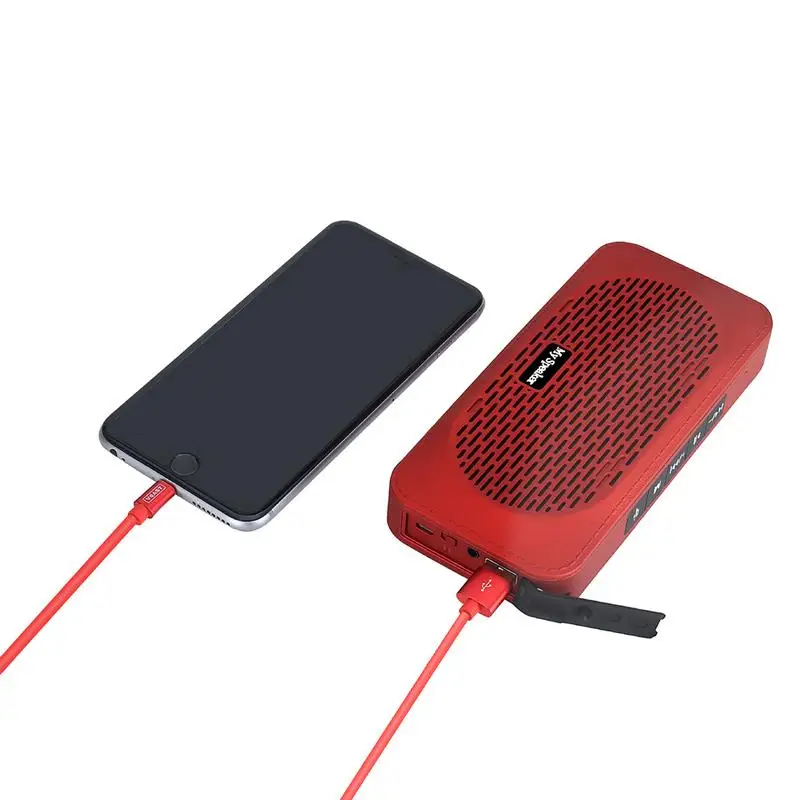 F016 Беспроводной Bluetooth Динамик Портативный открытый FM Водонепроницаемый