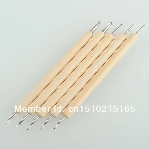 free shipping 20pcs Nail Art Tips Pens Brushes Design Dotting Painting Polish Pen Set Tool Kit | Красота и здоровье