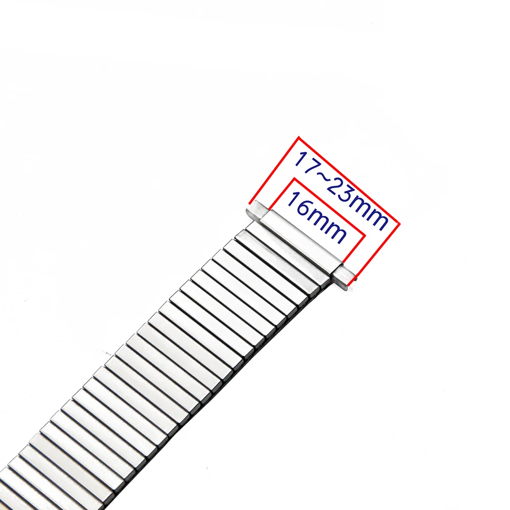 Ремешок для часов из нержавеющей стали эластичный браслет Mido 16 мм 17 18 19 20 21 22 23 |