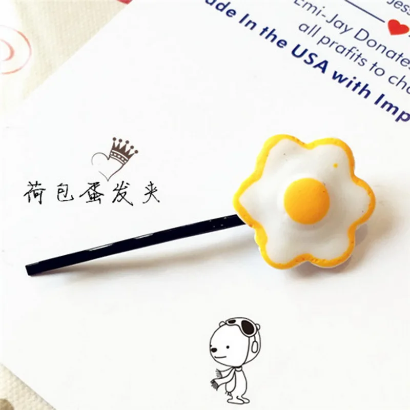 Супер милые заколки в стиле Харадзюку модные Мультяшные фрукты конфеты серия