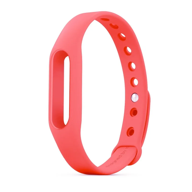 Красный NIYOQUE для Xiaomi mi band 1S 1A умный Браслет Силиконовый Сменный ремень браслет mi умный Браслет S1 1S носимое запястье - Цвет: Красный