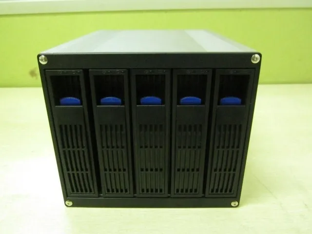 Алюминиевый Чехол SAS box для компьютера жесткий диск с 5 пластинами модуль горячей