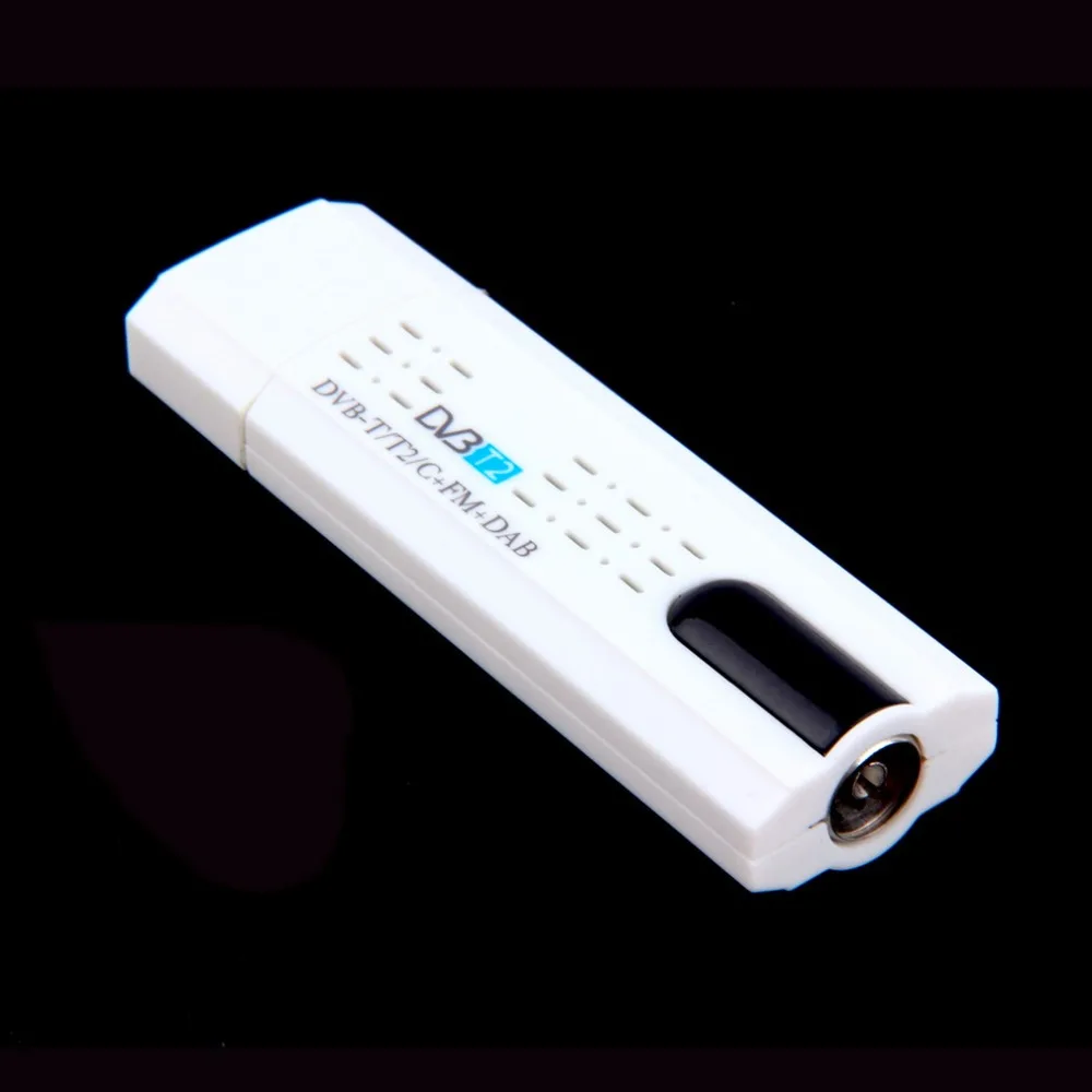 Цифровой DVB-T2/T DVB-C USB 2 0 ТВ тюнер Stick HD приемник с антенной дистанционное управление
