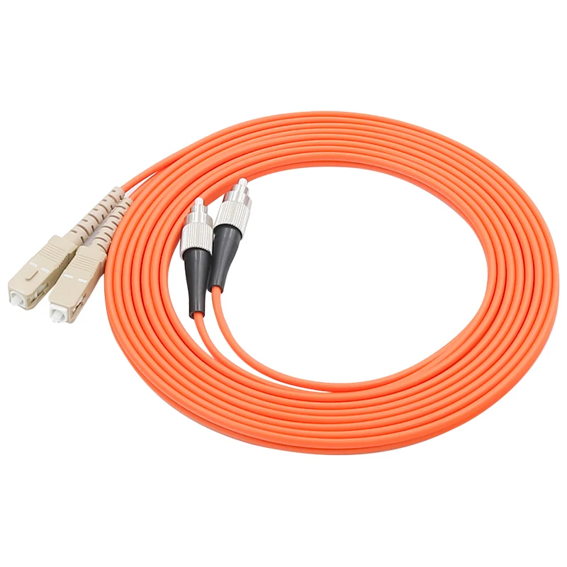 SC/UPC к FC/UPC оптоволоконный патч-корд Многомодовый OM1 62 5/125um волоконно-канальный