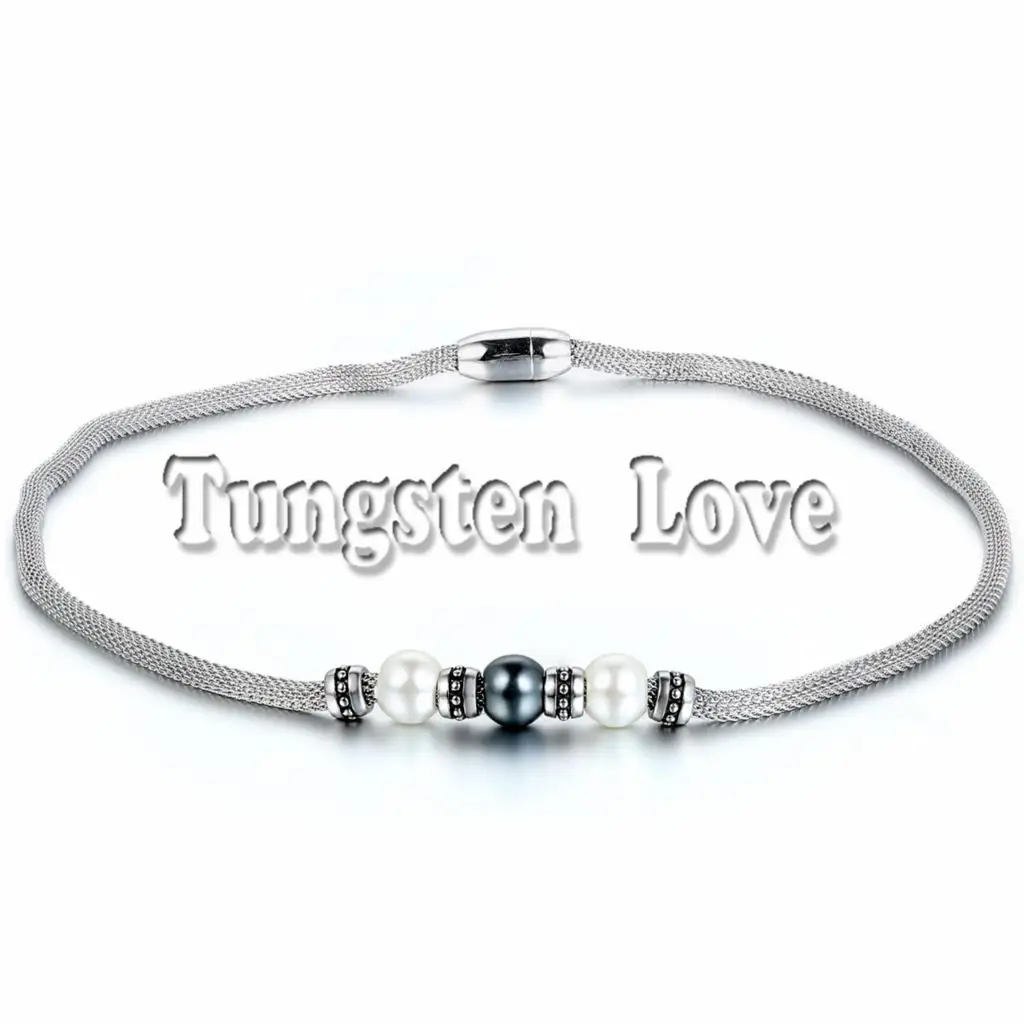 Винтажное ожерелье для женщин с искусственным жемчугом массивное из нержавеющей