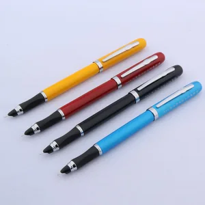 Новая офисная металлическая синяя красная черная Подарочная Классическая перьевая ручка для студентов
