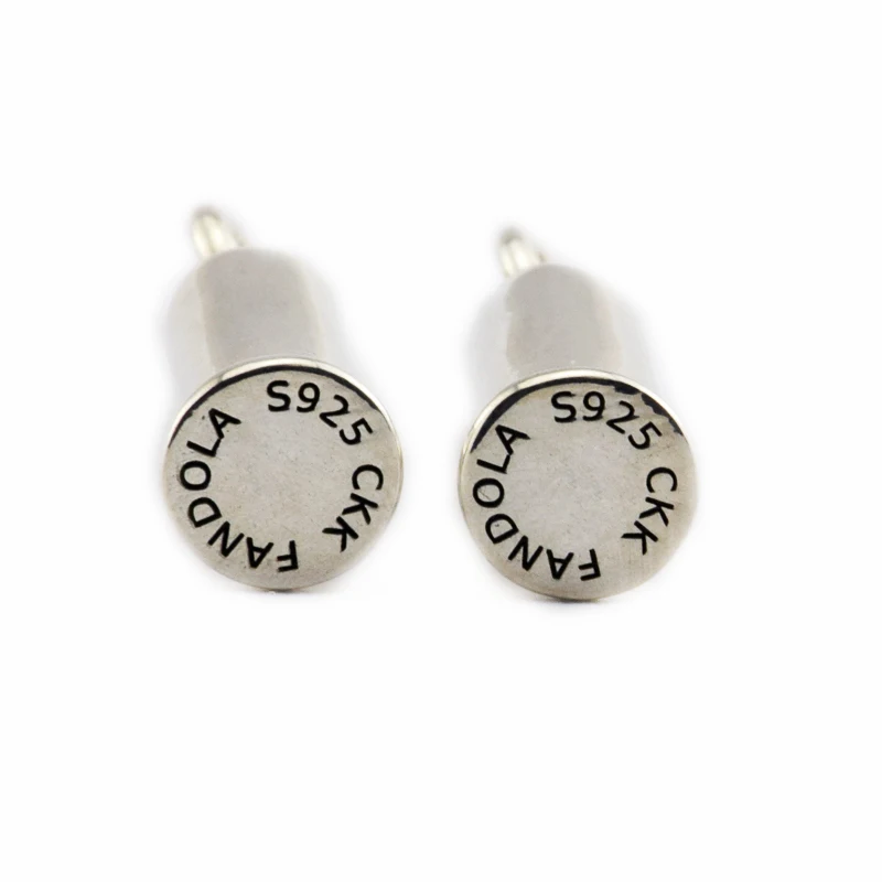 100% стерлингового серебра 925 пробы серьги шармы бесплатная доставка|earrings free|earrings
