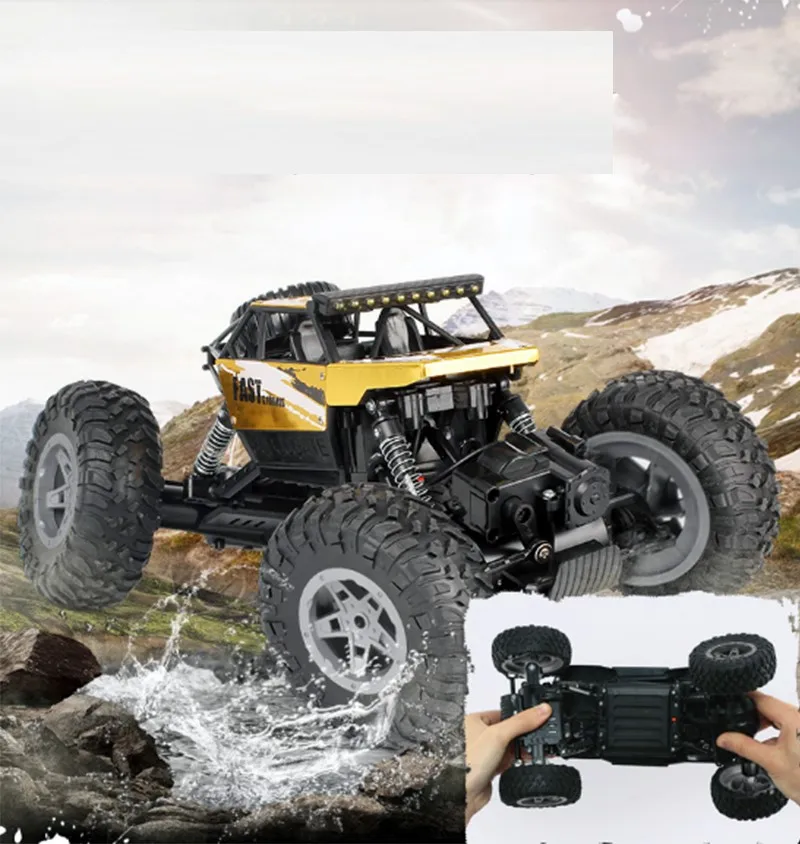 Полноприводный Электрический Радиоуправляемый автомобиль Rock Crawler игрушечные
