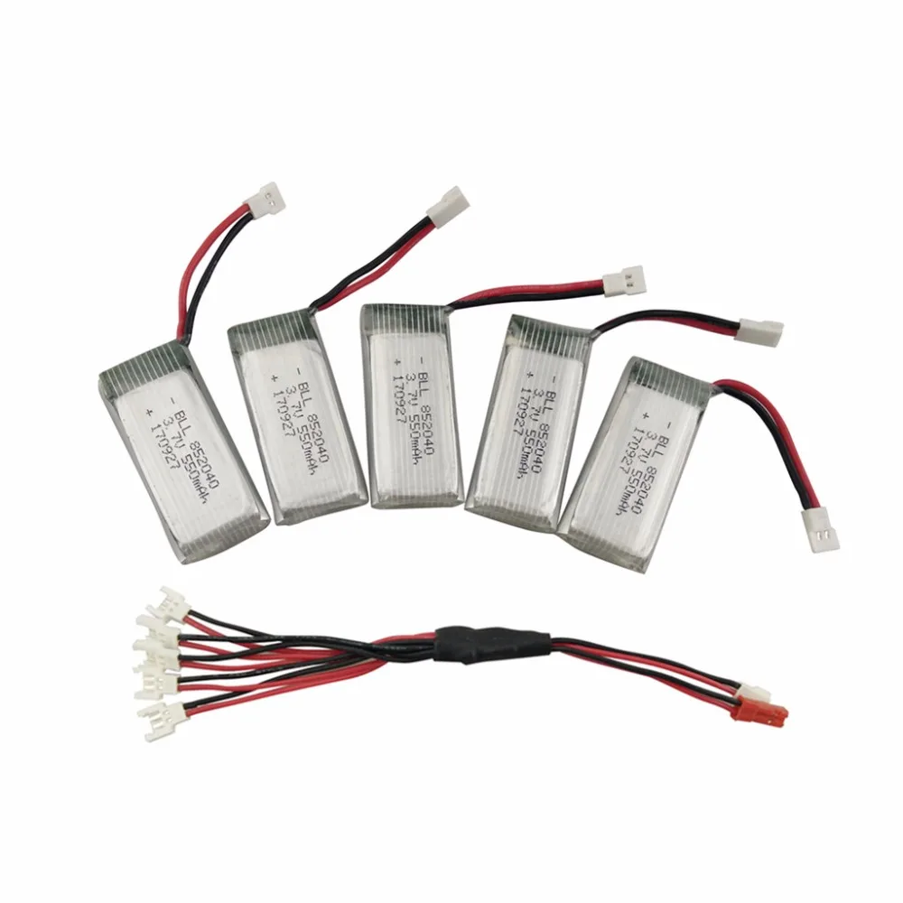 5 шт. 3 7 V 550mah литиевая батарея US регулируемое зарядное устройство для JXD 523 523W