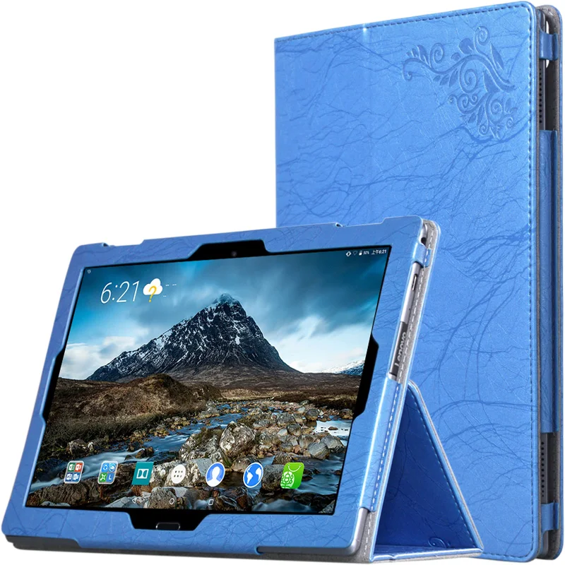 Чехол из искусственной кожи с принтом для Lenovo Tab 4 10 ТБ X304L складной чехол планшета